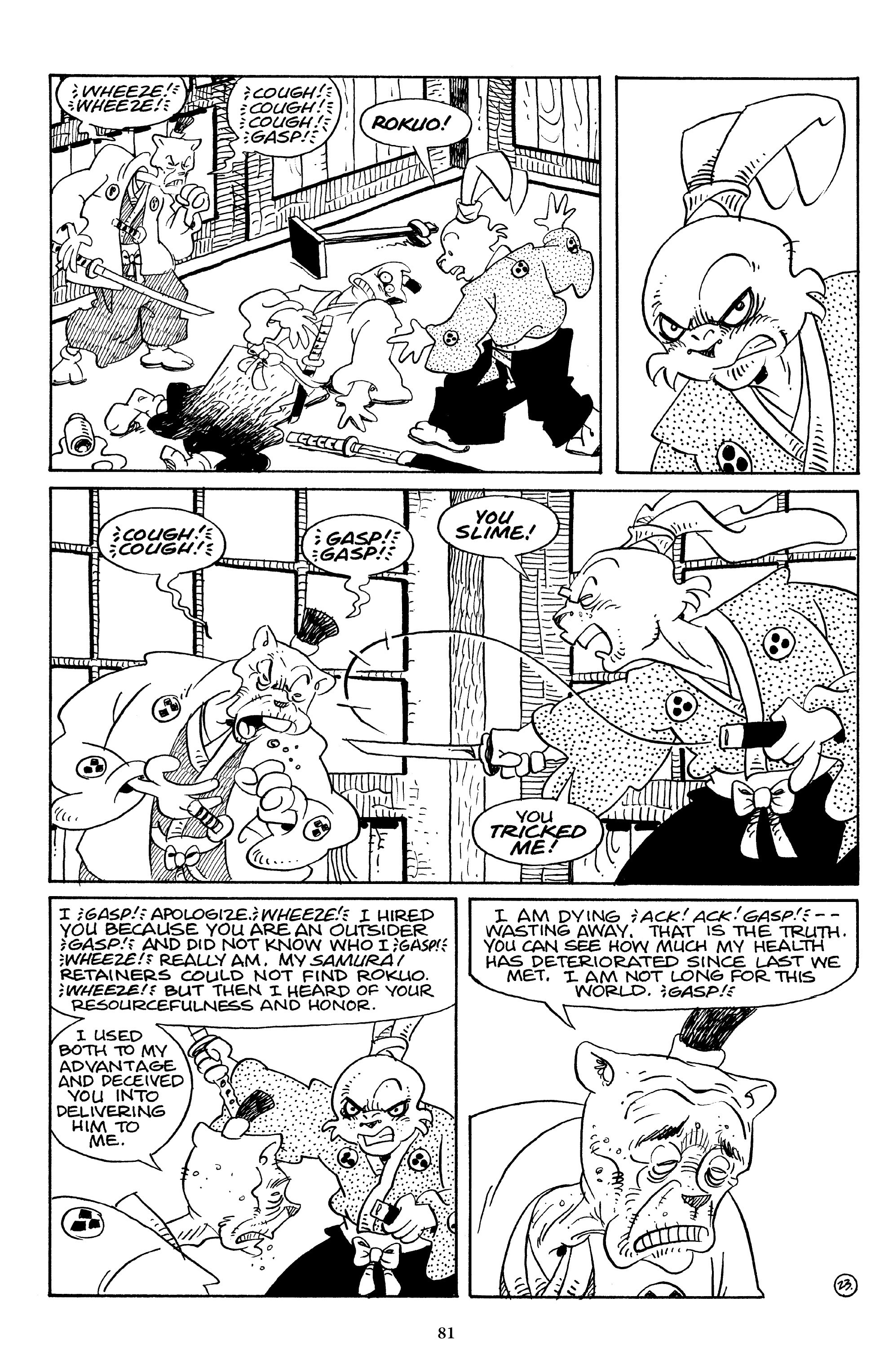 Read online The Usagi Yojimbo Saga comic -  Issue # TPB 4 - 80