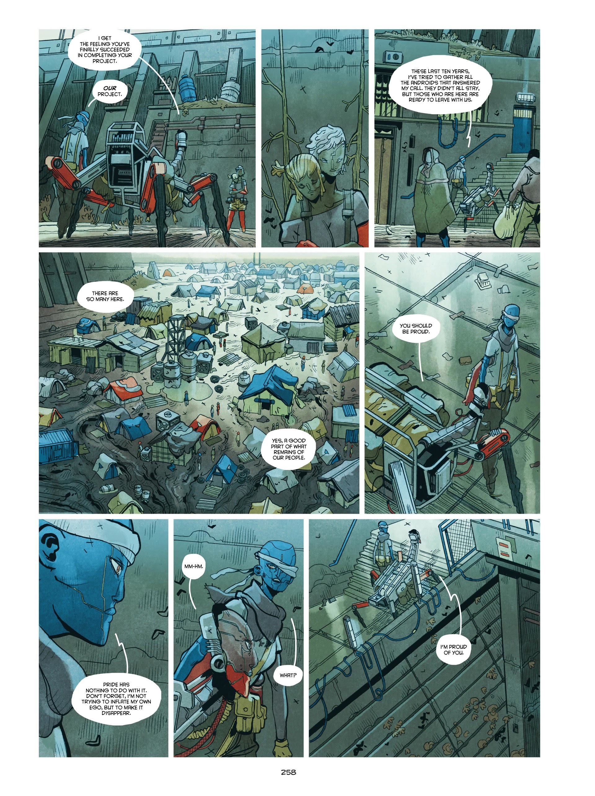 Read online Carbon & Silicon (2020) comic -  Issue # TPB (Part 3) - 58