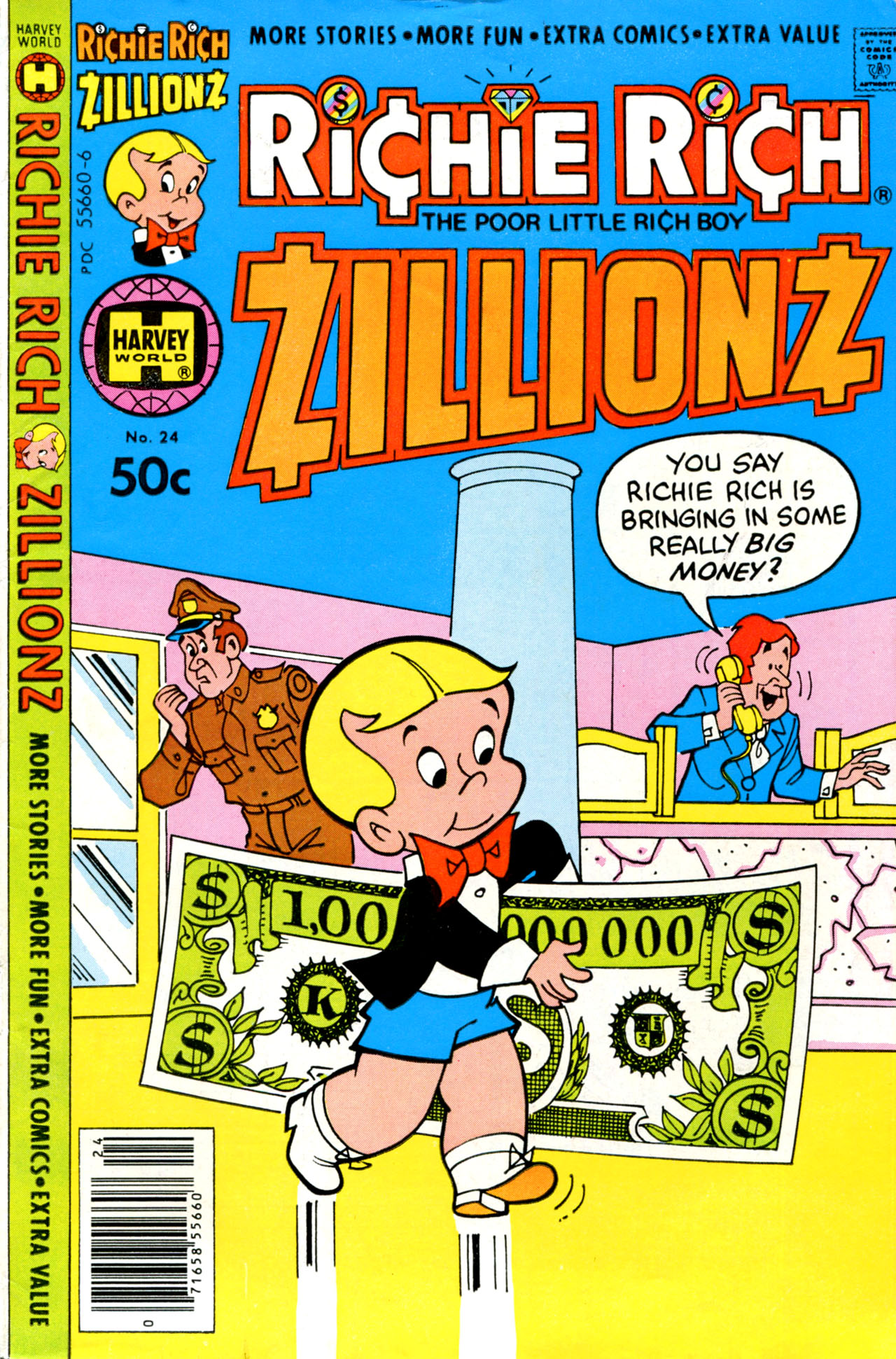 Read online Richie Rich Zillionz comic -  Issue #24 - 1