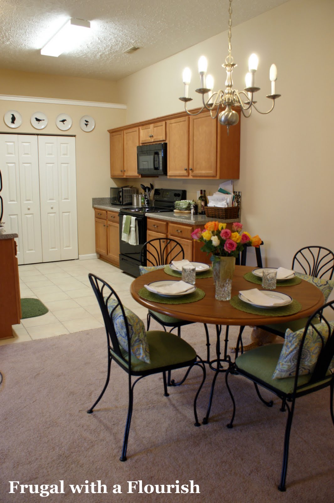 Frugal with a Flourish The New Dining Area Revealed!