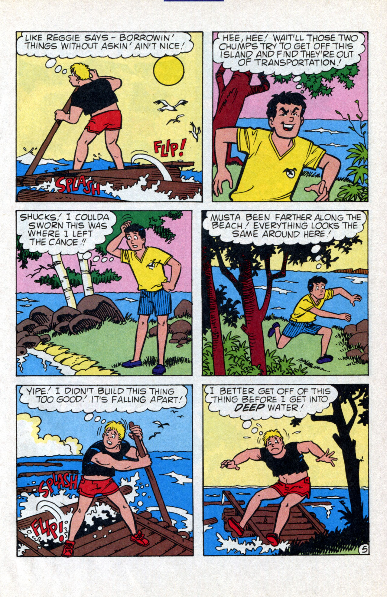 Read online Archie's Vacation Special comic -  Issue #4 - 35