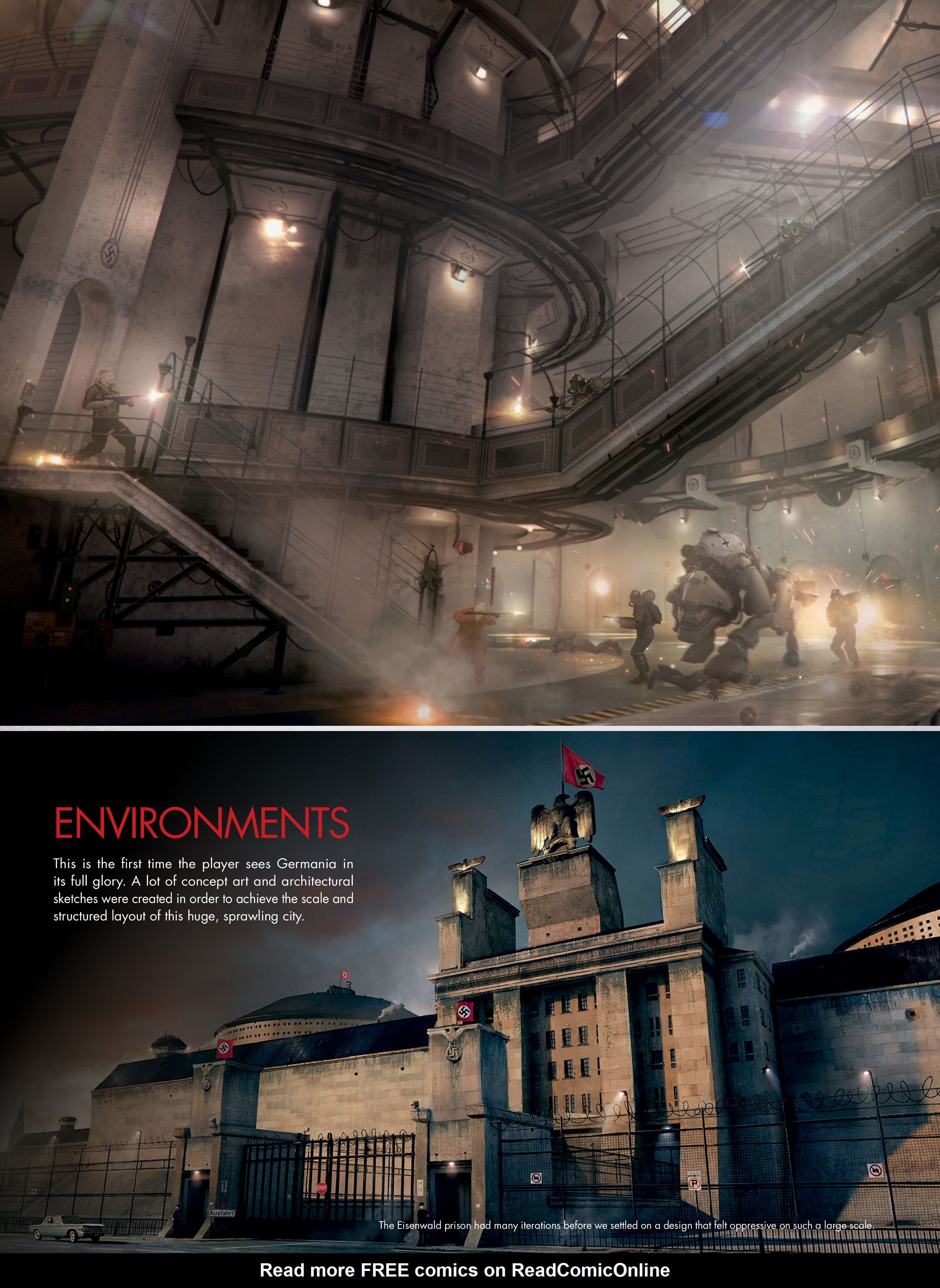 Read online The Art of Wolfenstein: The New Order comic -  Issue # TPB (Part 1) - 71