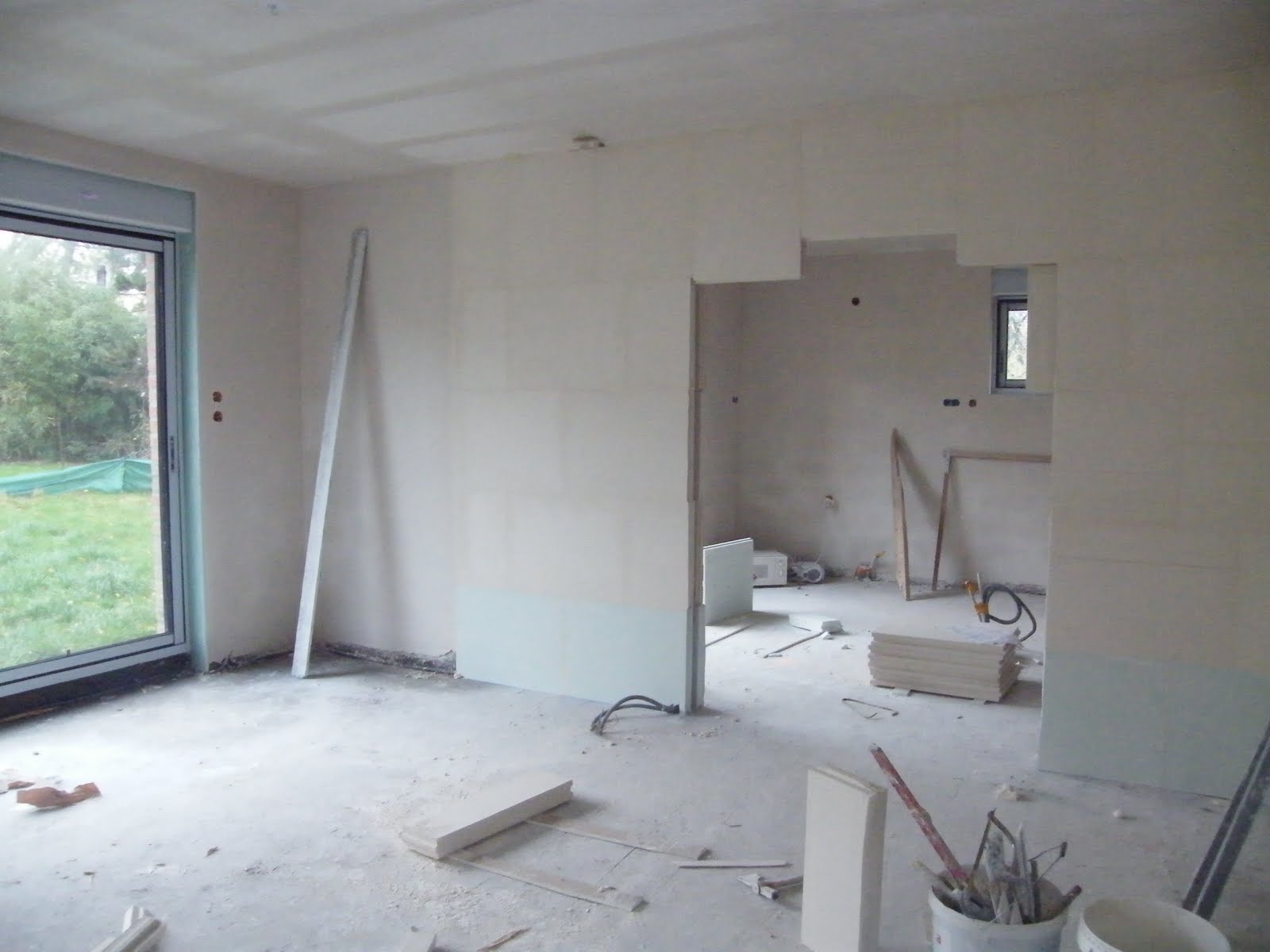 Wat's home Montalembert Cloisons en carreaux de plâtre