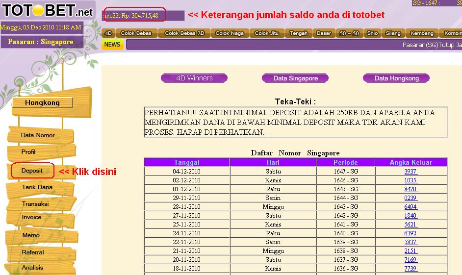 17+ Cara Daftar Deposit Togel