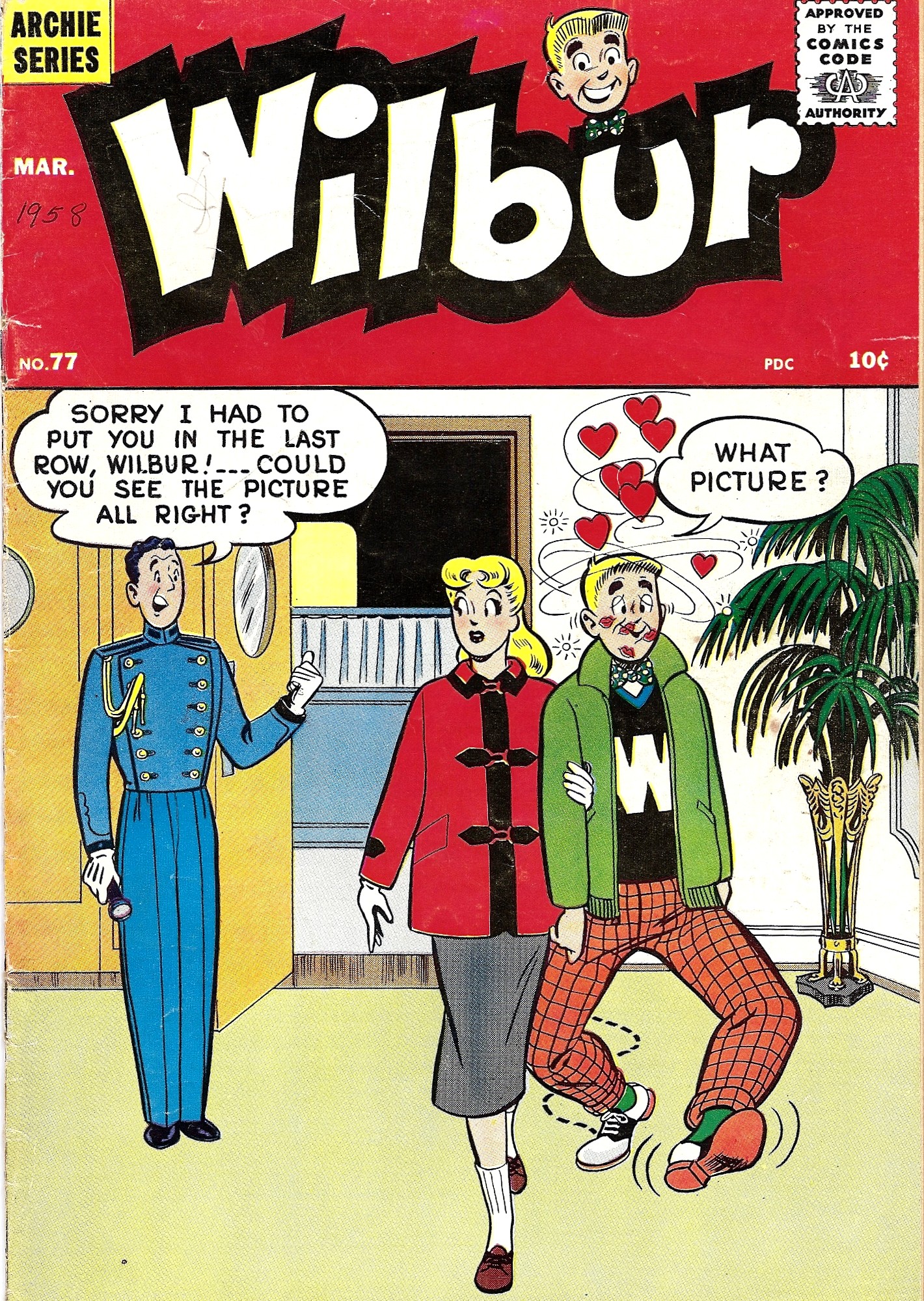 Read online Wilbur Comics comic -  Issue #77 - 1