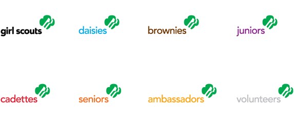 MICA // AIGA: girl scout logo redesign