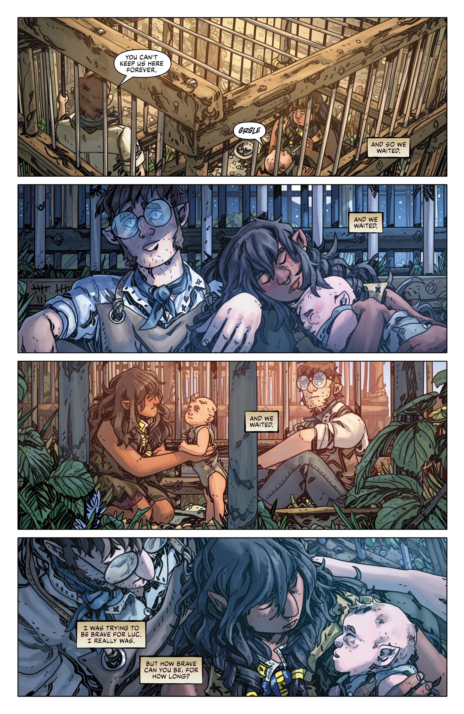 Read online Critical Role: The Mighty Nein Origins - Nott the Brave comic -  Issue # Full - 24