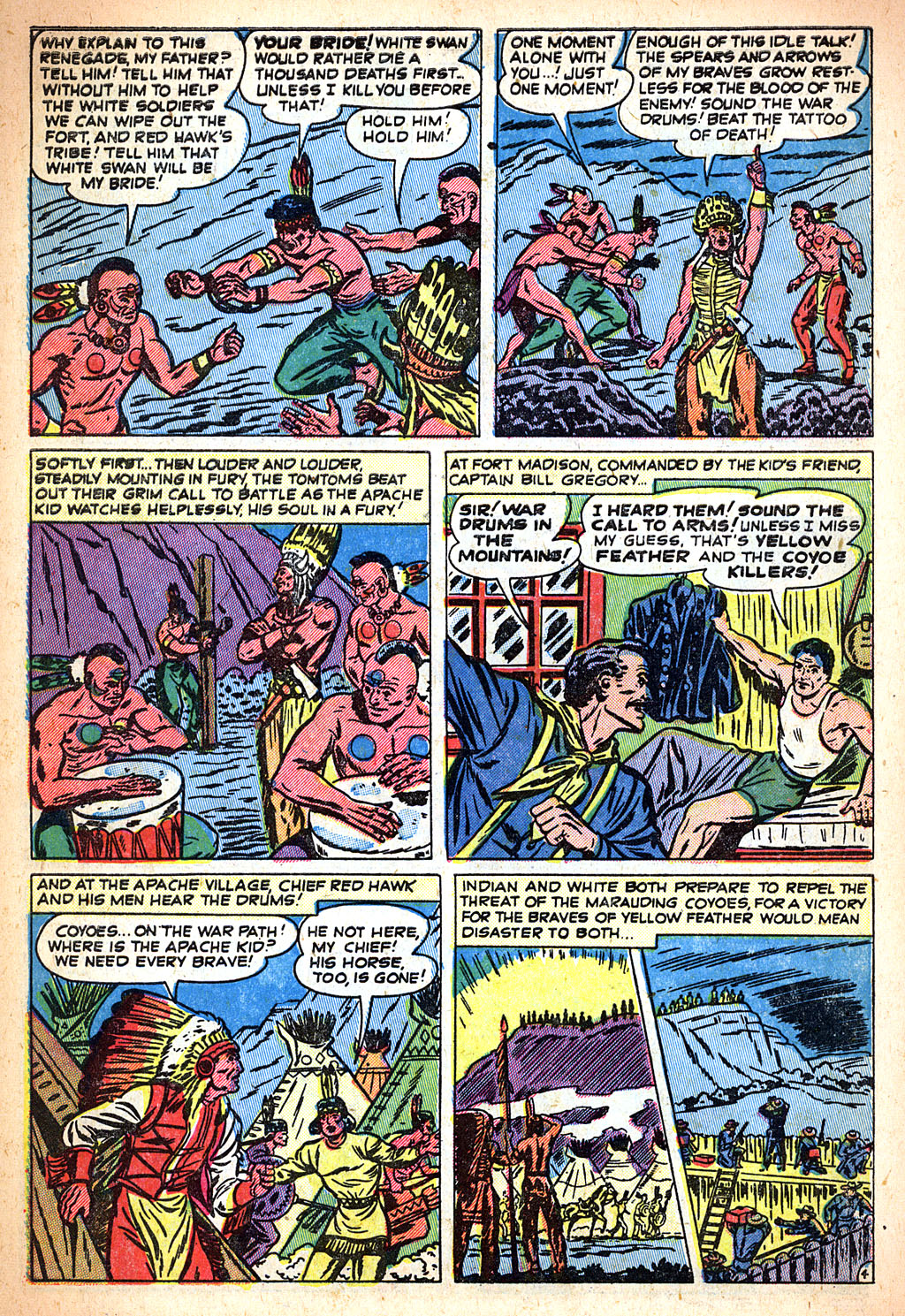 Read online Apache Kid comic -  Issue #12 - 6