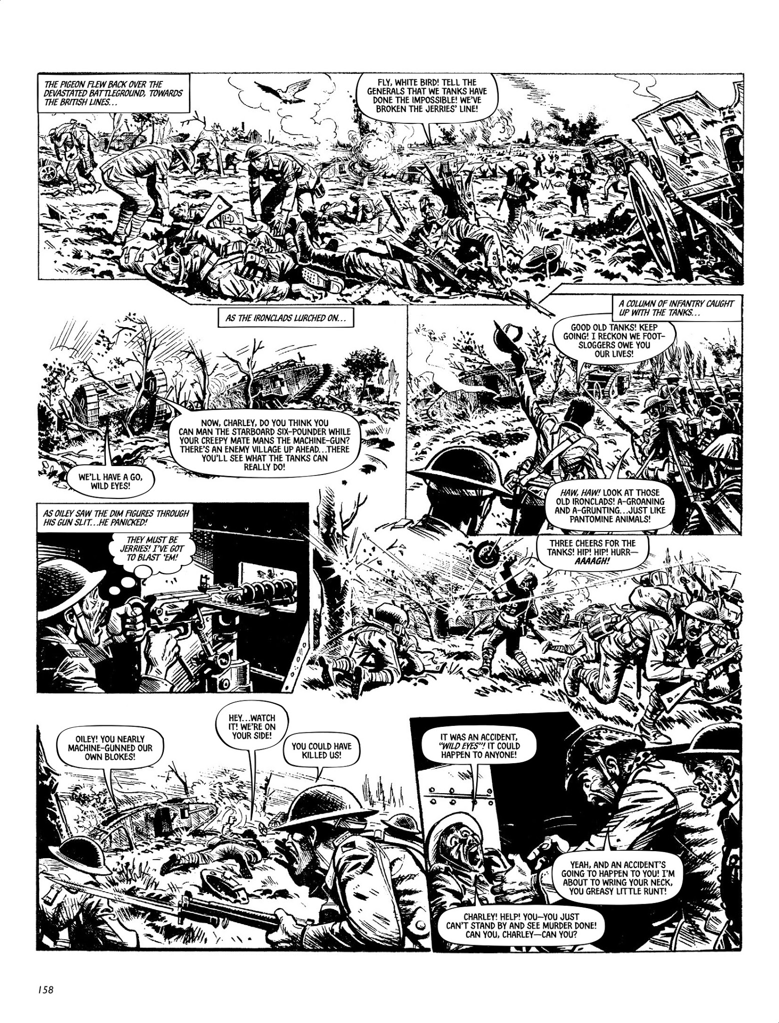 Read online Charley's War: The Definitive Collection comic -  Issue # TPB - 158