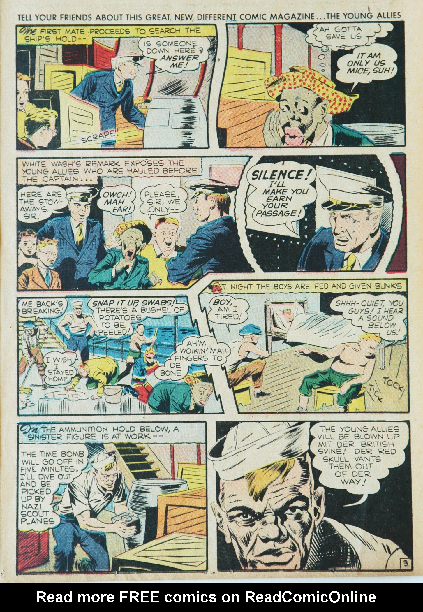 Read online Young Allies Comics comic -  Issue #1 - 24