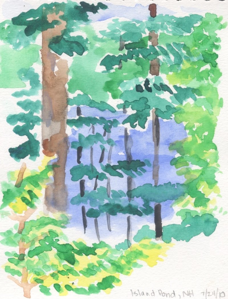 Amy's Almanac: On Island Pond