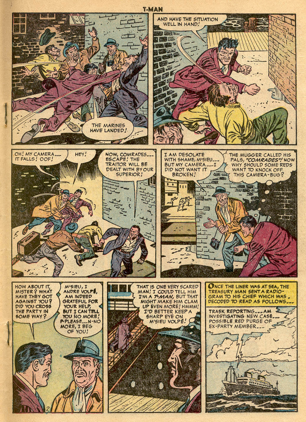 Read online T-Man: World Wide Trouble Shooter comic -  Issue #17 - 19