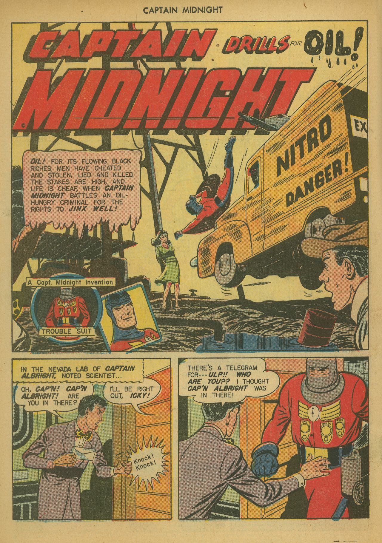 Read online Captain Midnight (1942) comic -  Issue #46 - 4
