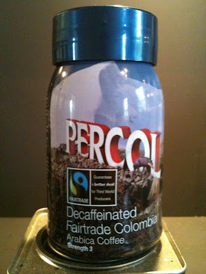 Percol decaffeinated coffee