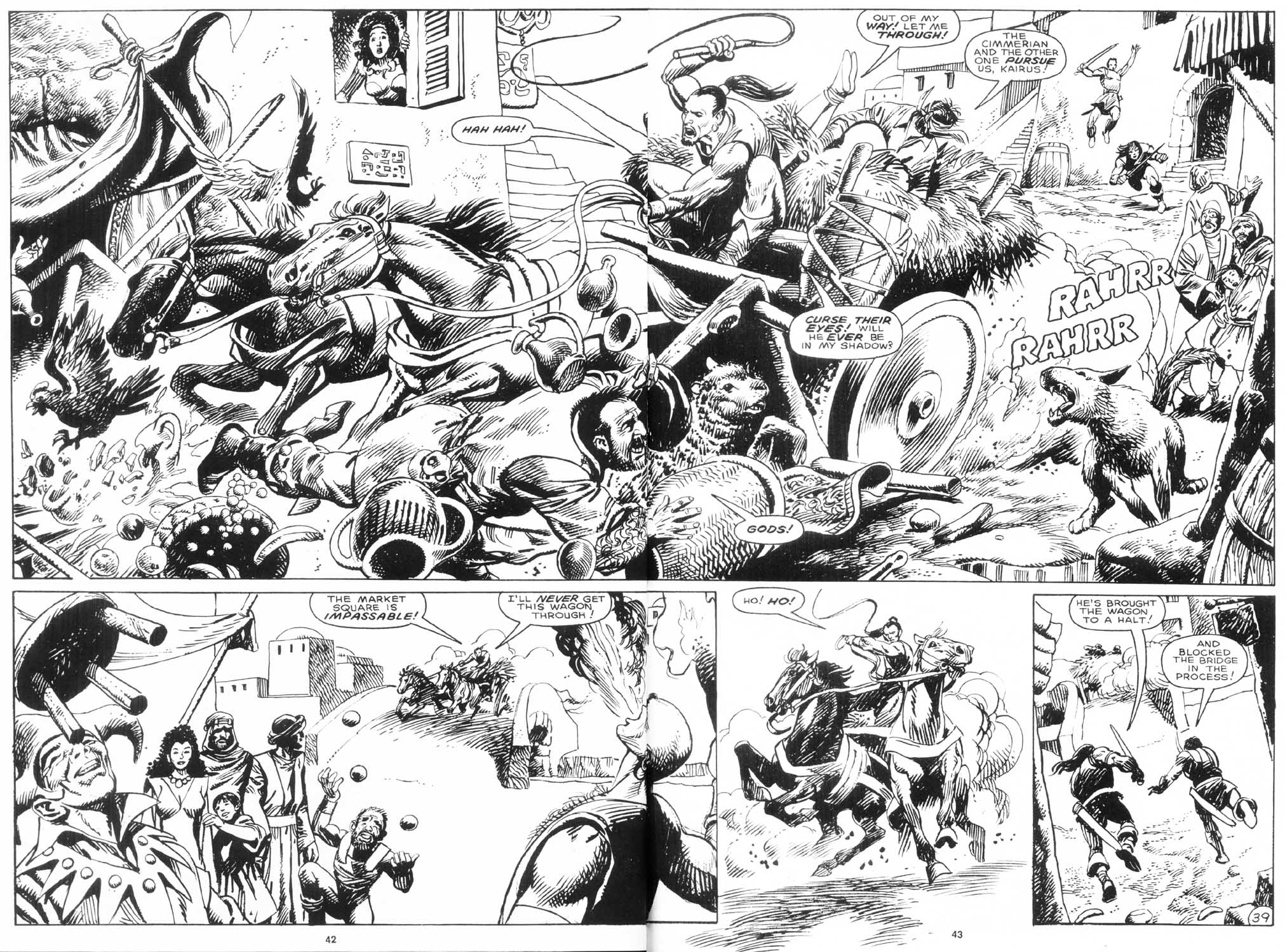 Read online The Savage Sword Of Conan comic -  Issue #156 - 42