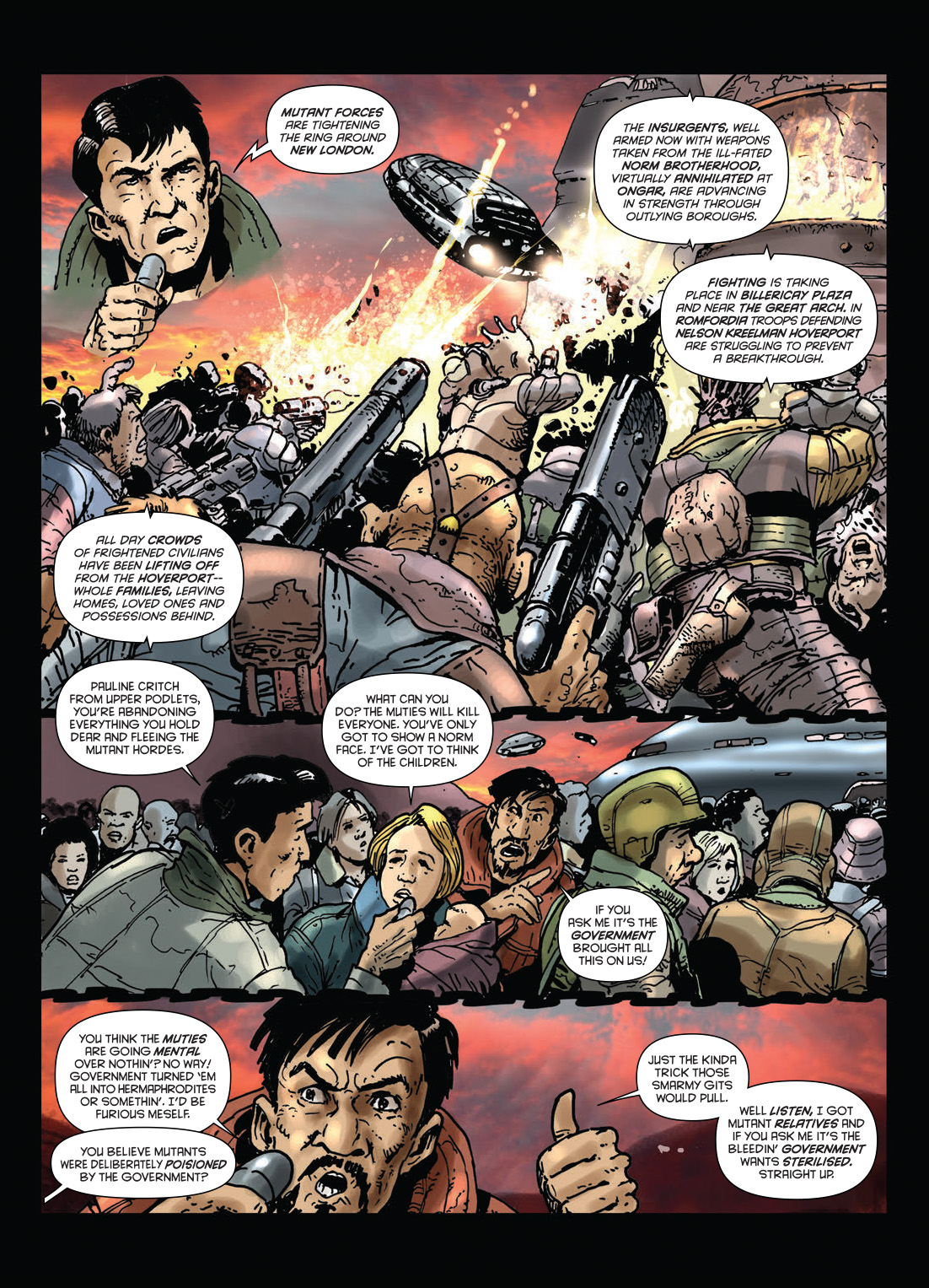 Read online Strontium Dog: The Life and Death of Johnny Alpha: Dogs of War comic -  Issue # TPB - 114