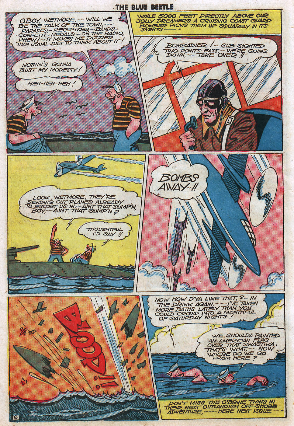 Read online The Blue Beetle comic -  Issue #33 - 38