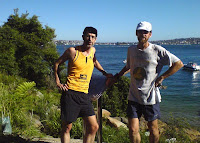 The bush near Sydney Harbour is a great place for a run!