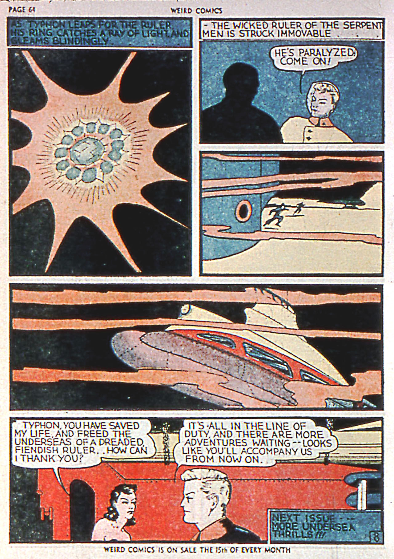 Read online Weird Comics comic -  Issue #1 - 64