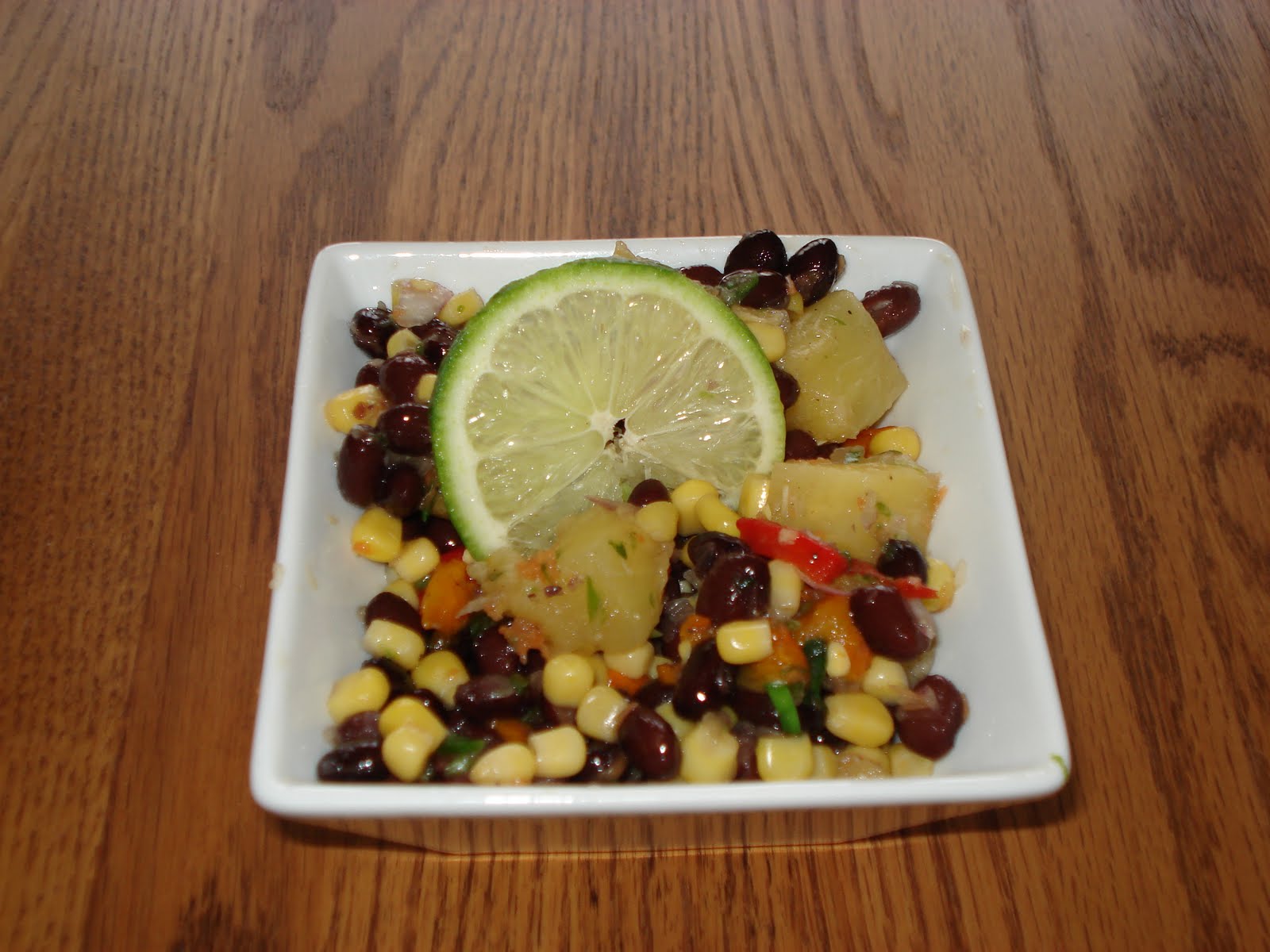 Erin Marie's Eats A Quesdilla Side Guy Fieri's Black Bean Salad