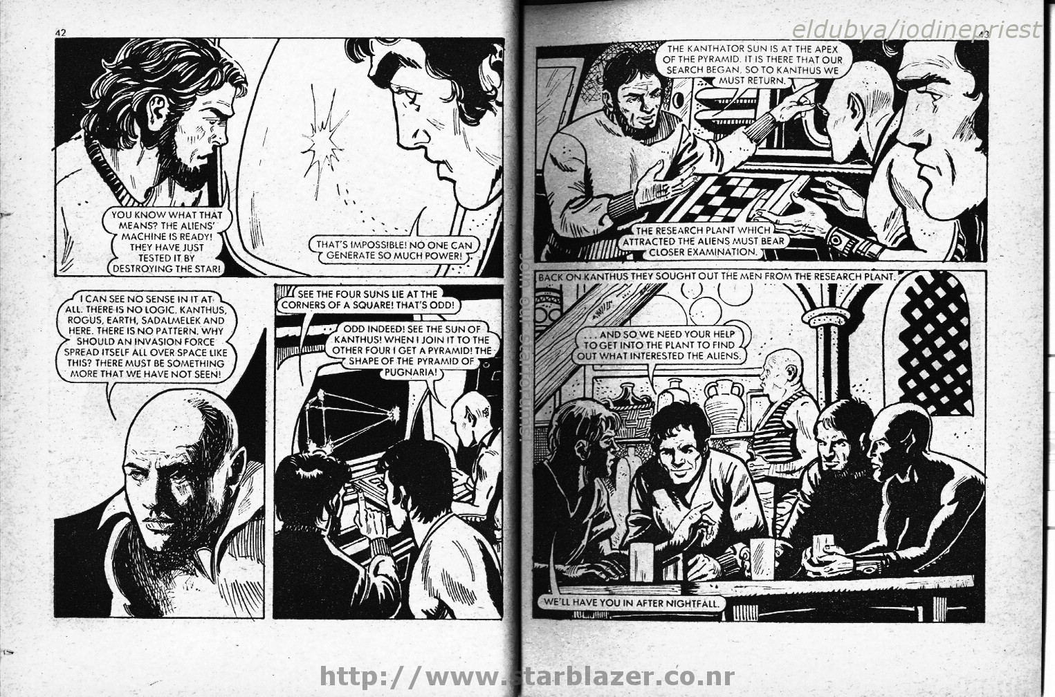Read online Starblazer comic -  Issue #58 - 23