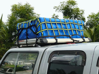NCShop: Roof Rack Net ตาข่ายคลุมแร็ค บนหลังคารถยนต์