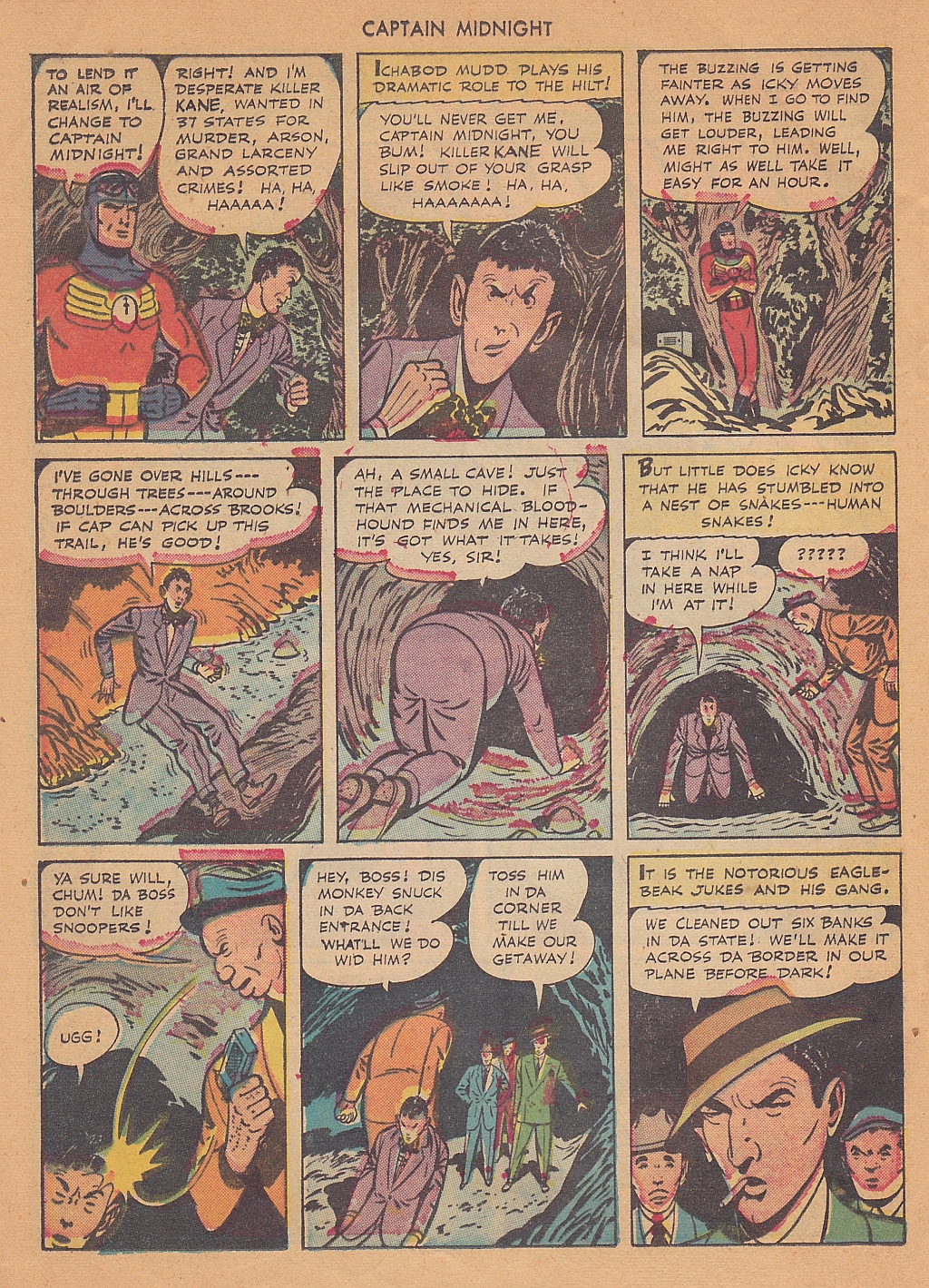Read online Captain Midnight (1942) comic -  Issue #37 - 16