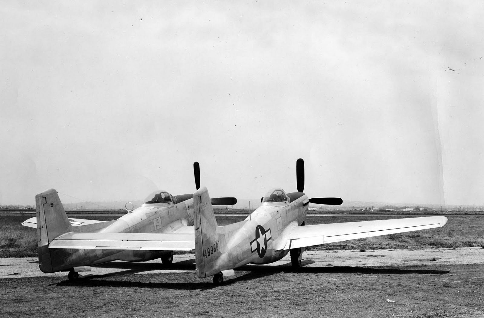 XP-82 Twin Mustang Project: Vintage Photographs