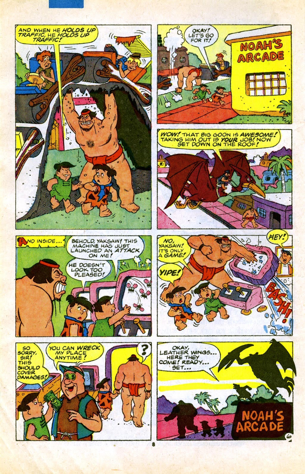 Read online The Flintstone Kids comic -  Issue #6 - 7