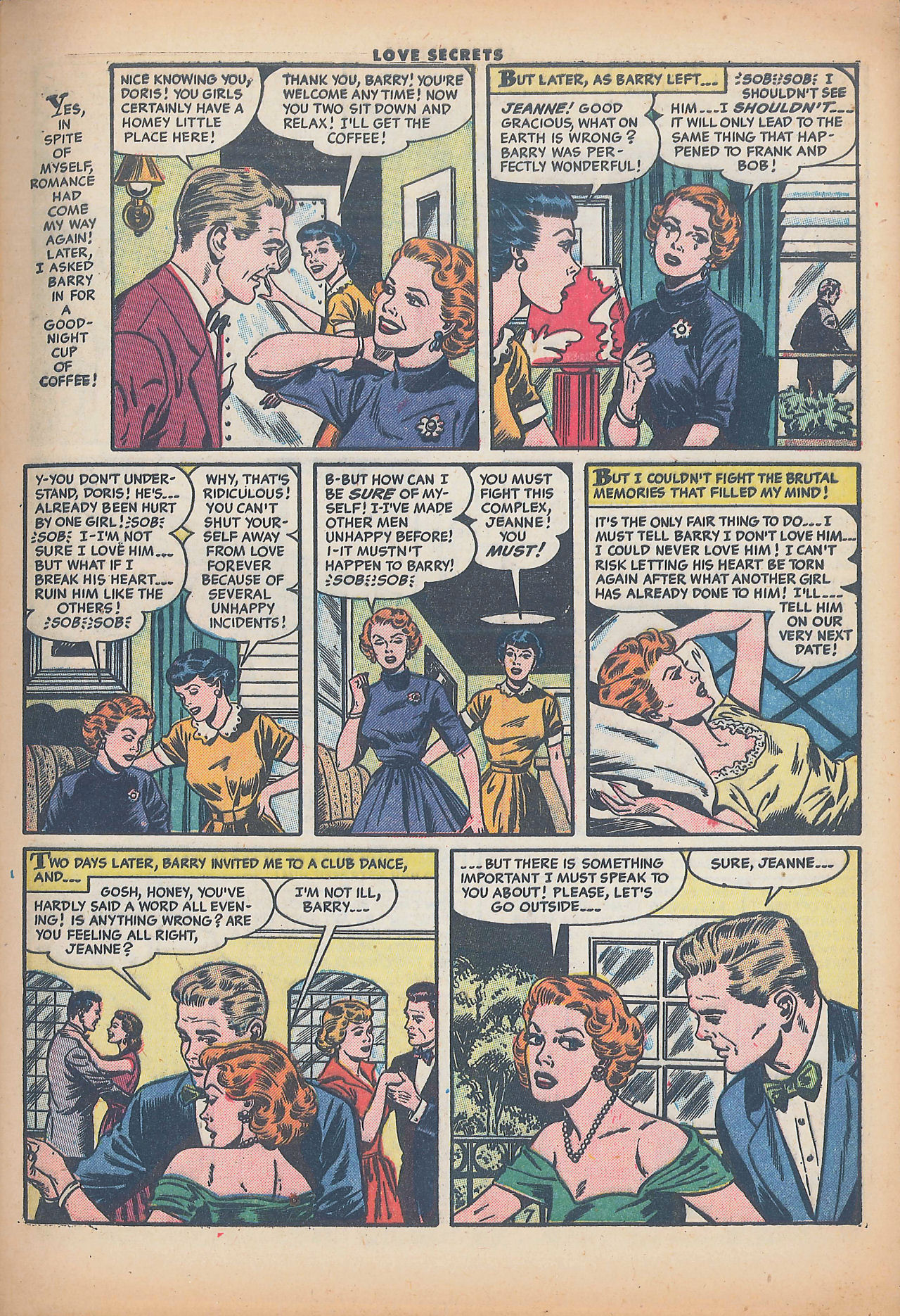 Read online Love Secrets (1953) comic -  Issue #42 - 9