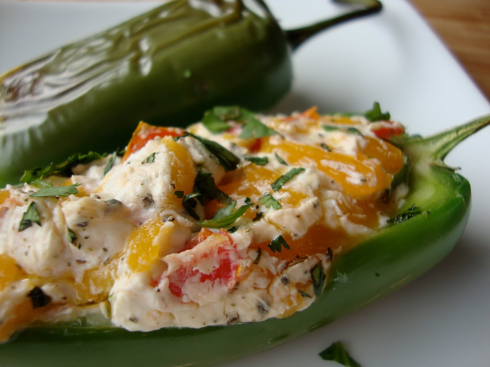 Me, Myself & Pie Grilled Jalapeño Poppers with Goat Cheese