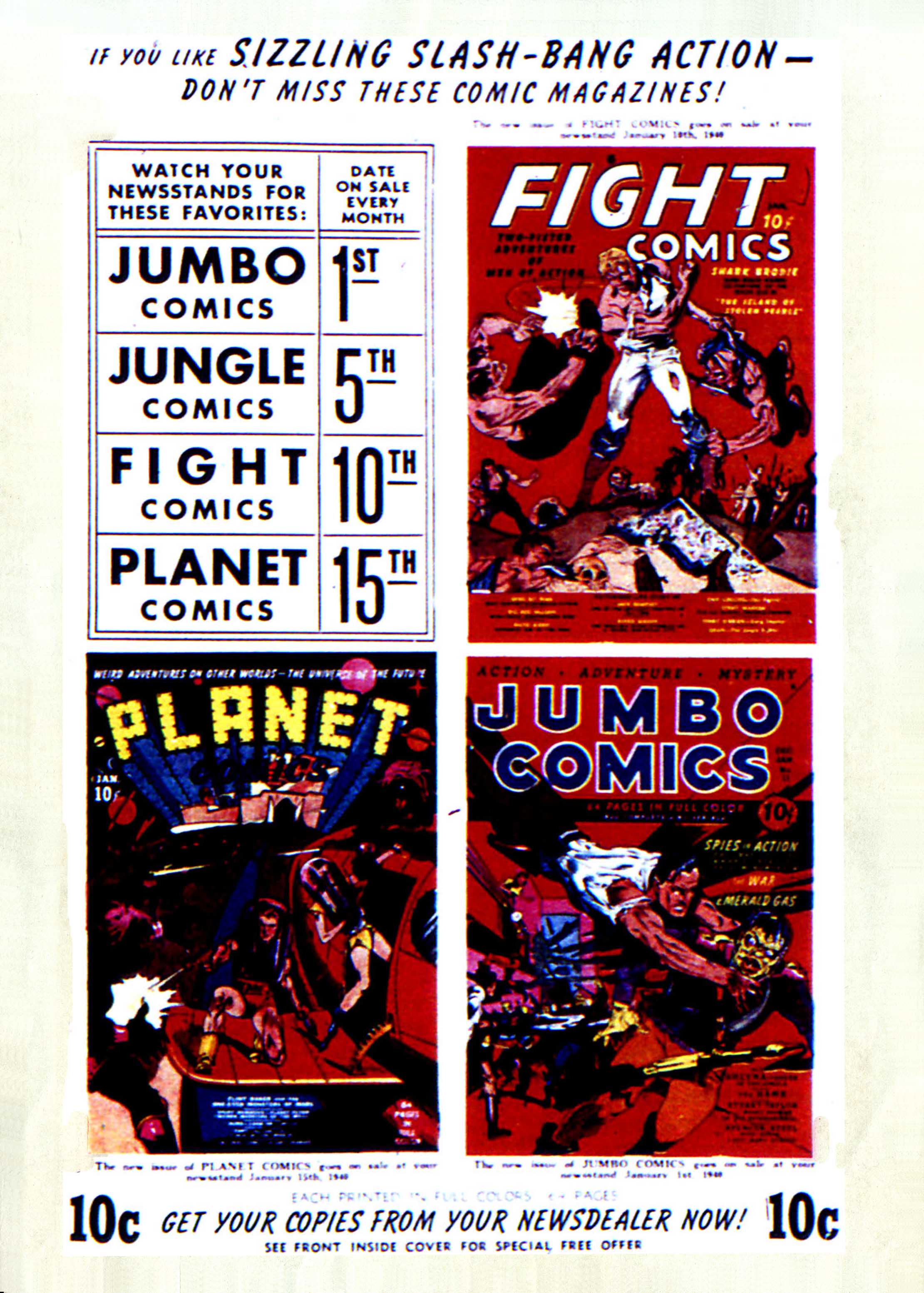 Read online Jungle Comics comic -  Issue #2 - 67