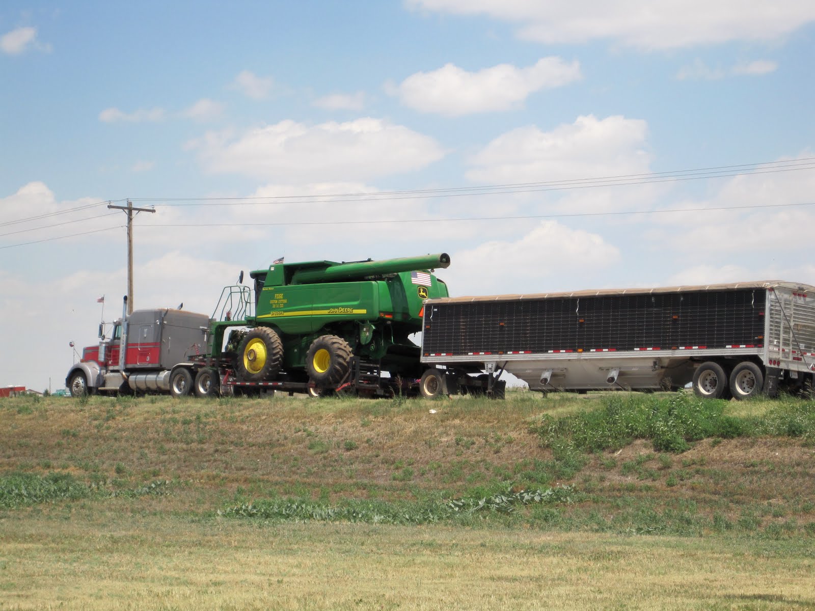 Custom Combine Harvesters