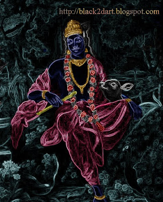 Lord Krishna - Photoshop Art