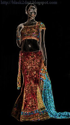 ghagra choli dress