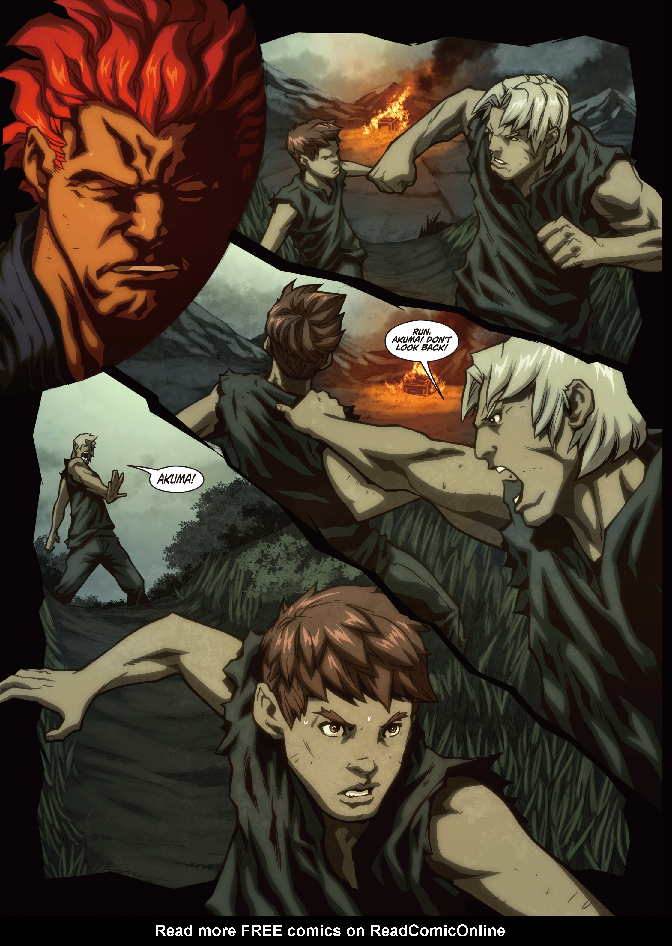 Read online Street Fighter Origins: Akuma comic -  Issue # Full - 55