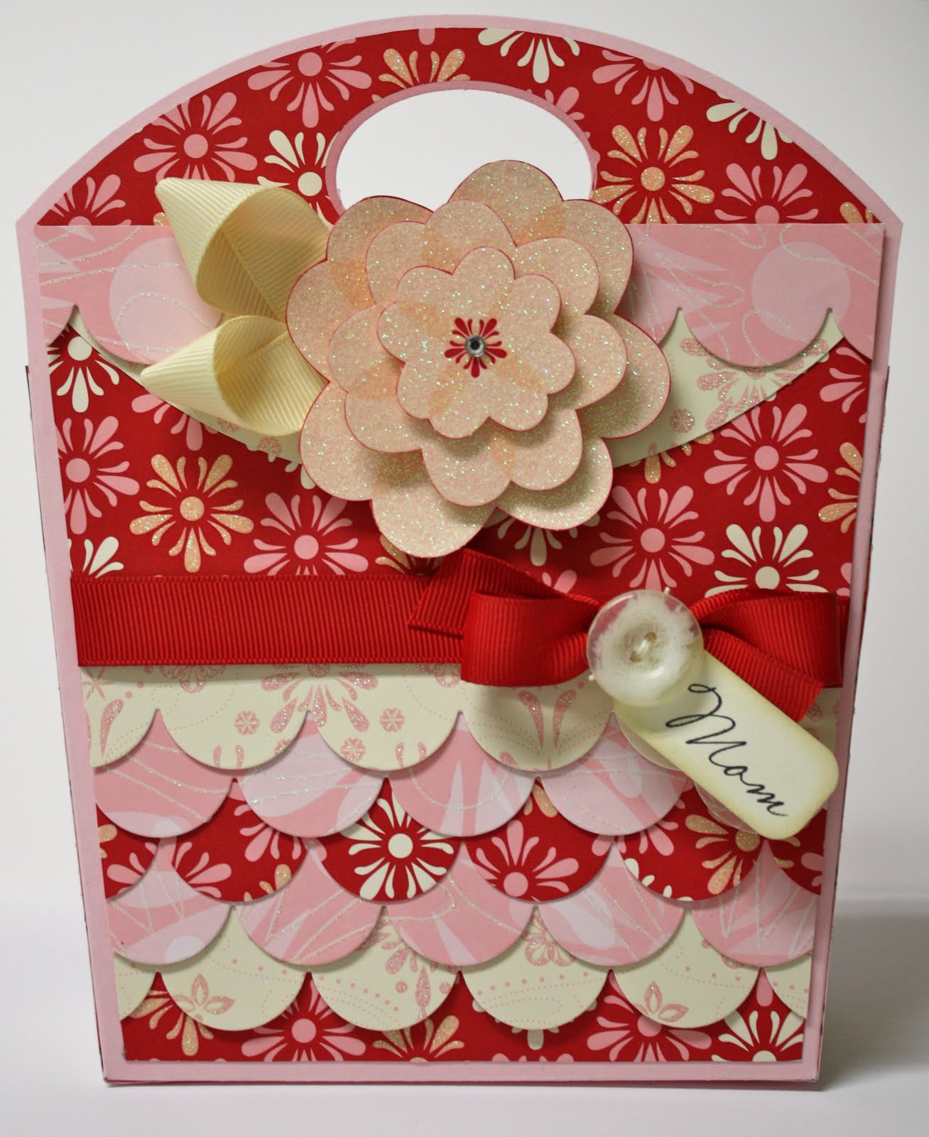 Sassy Stampin': Give a {glittery} Gift