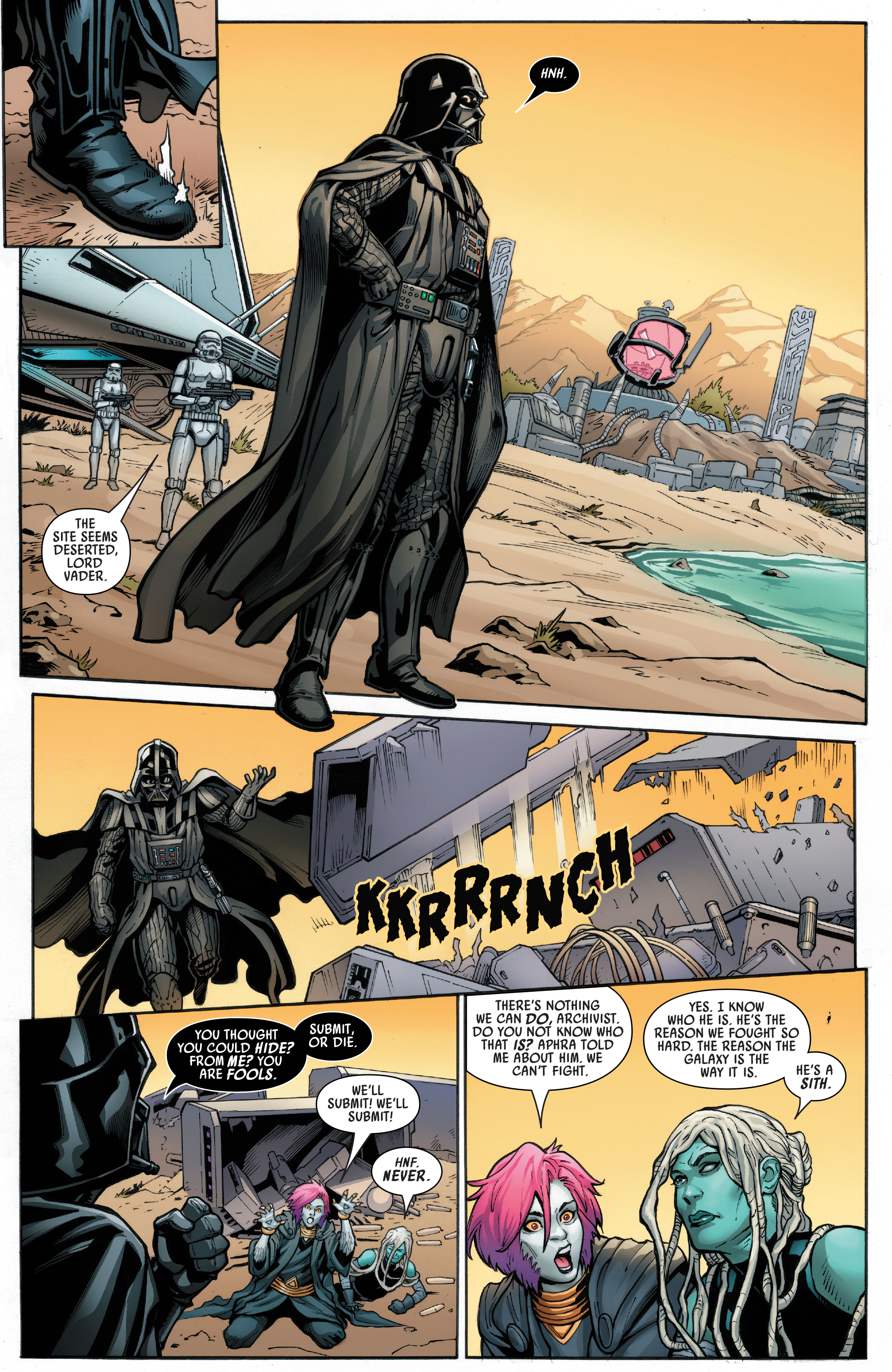 Read online Star Wars: Hidden Empire comic -  Issue #2 - 19