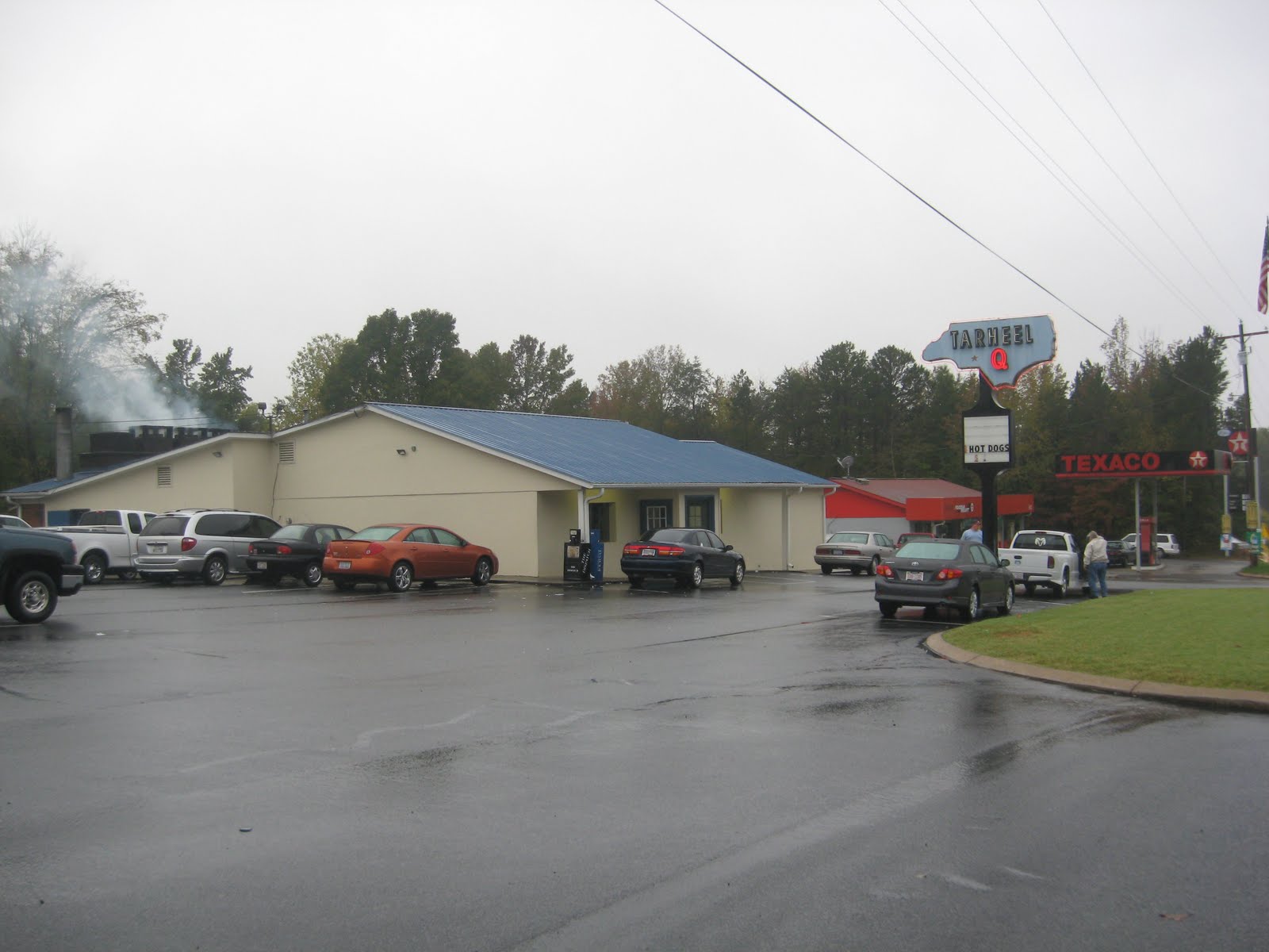 Barbecue Master Tarheel Q on Highway 64 near Lexington, NC