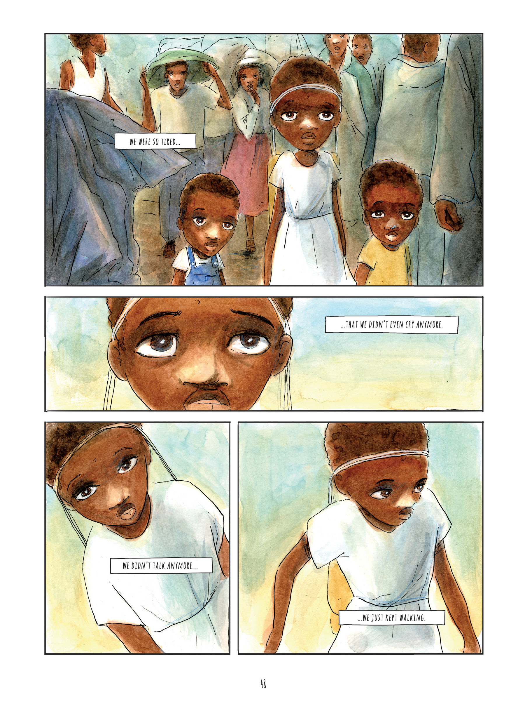 Read online Alice on the Run: One Child's Journey Through the Rwandan Civil War comic -  Issue # TPB - 47