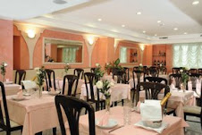 La sala da pranzo dell'Hotel Borgo Marina