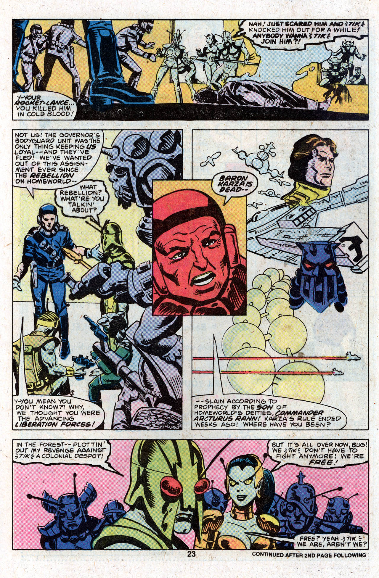 Read online Micronauts (1979) comic -  Issue #14 - 24