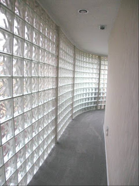 Glass Block hallway