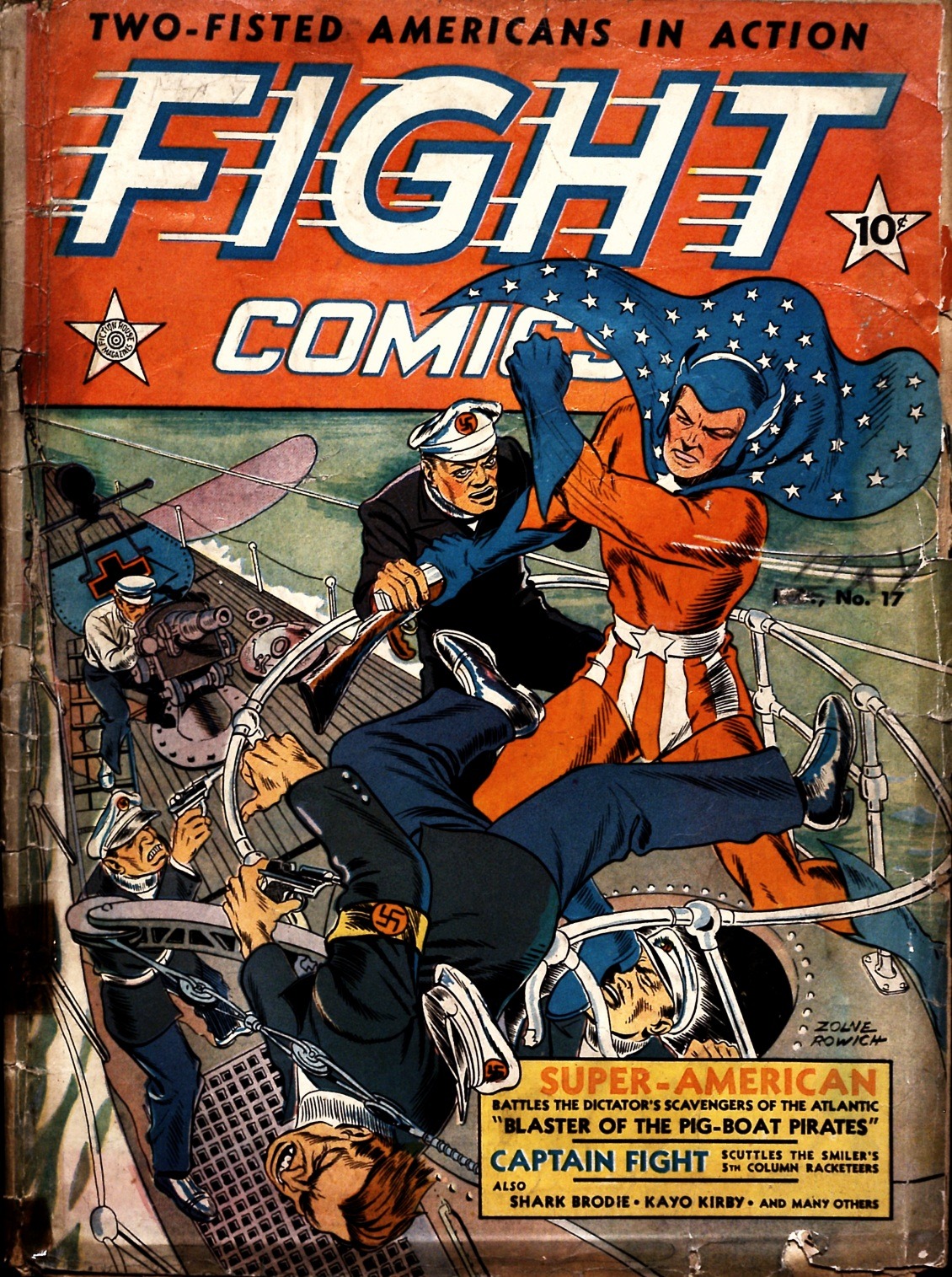 Read online Fight Comics comic -  Issue #17 - 2
