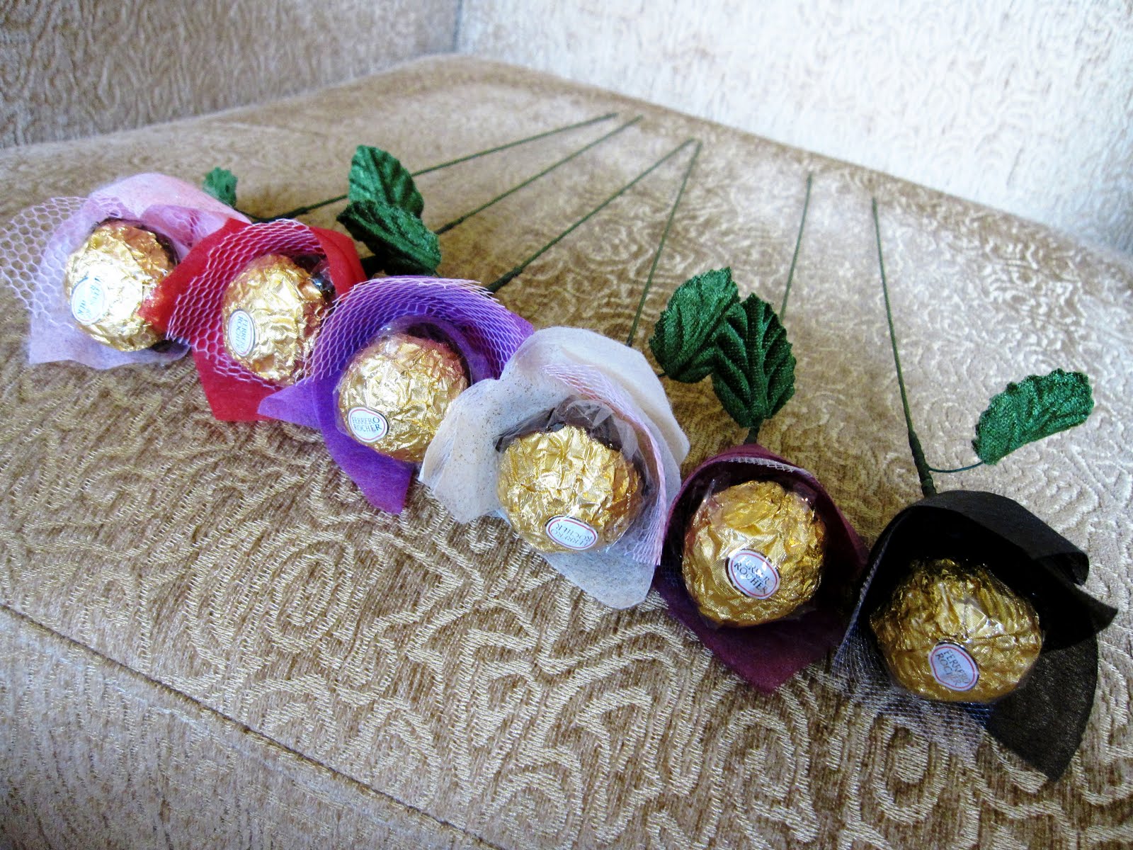 Ferrero roche | Crafts, Bouquet chocolate, Winter crafts