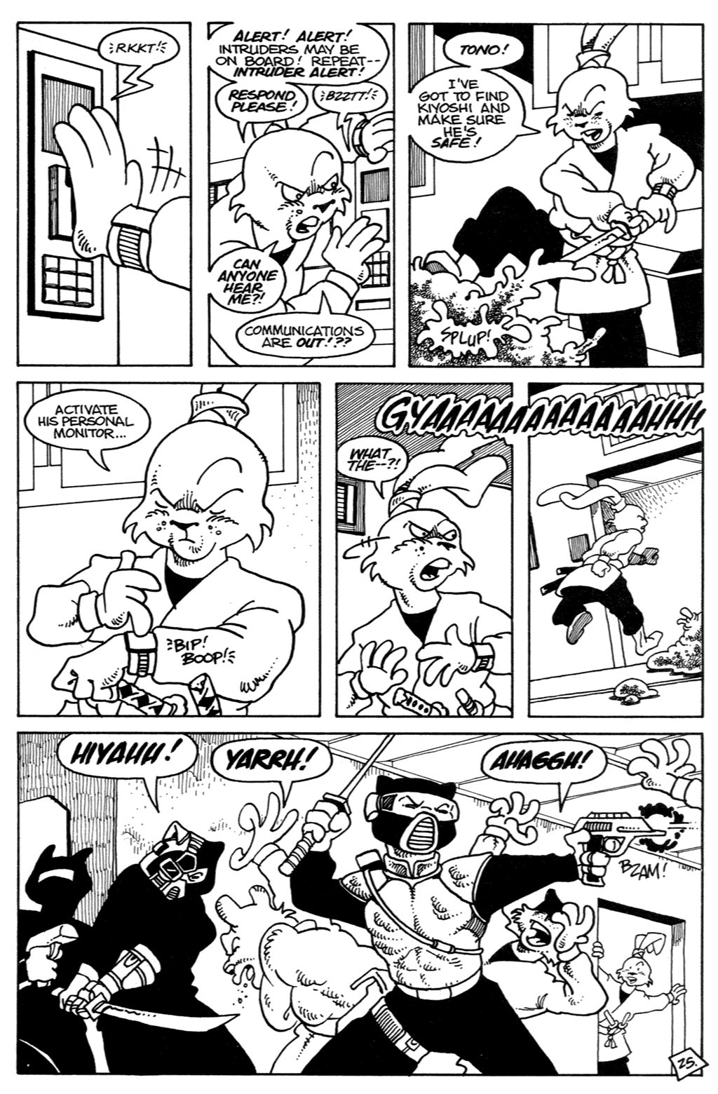 Read online Space Usagi comic -  Issue #1 - 26