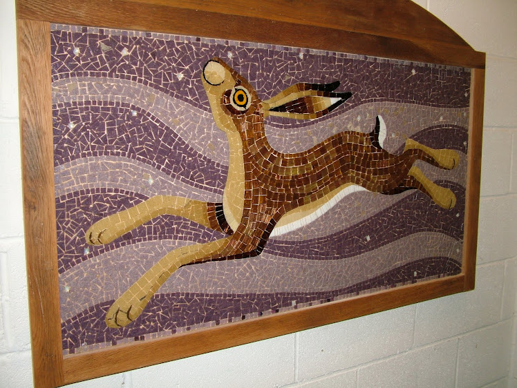 Mosaic Moon Gazing Hare