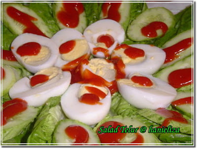 Hanieliza's Cooking: Salad Telur