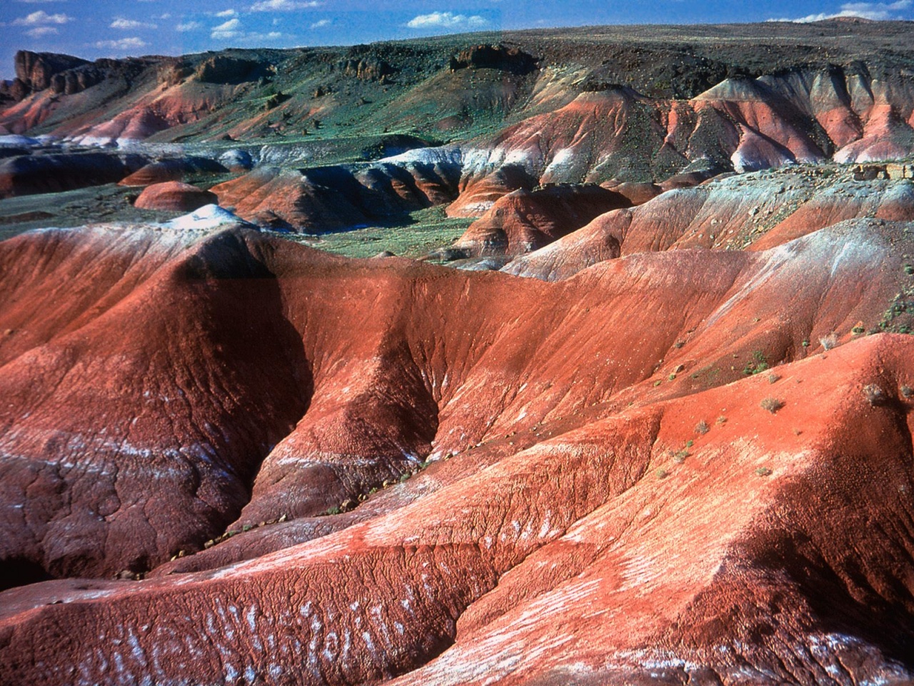 Painted desert arizona nature wallpaper Urban Art Wallpaper