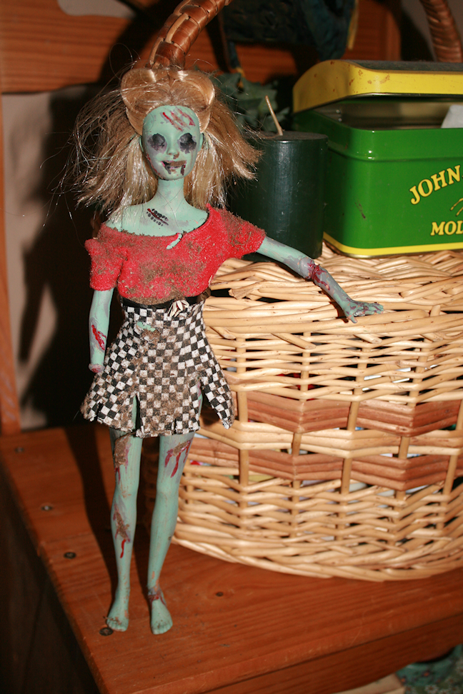 Write Now Write Later The Unveiling! Zombie Barbie